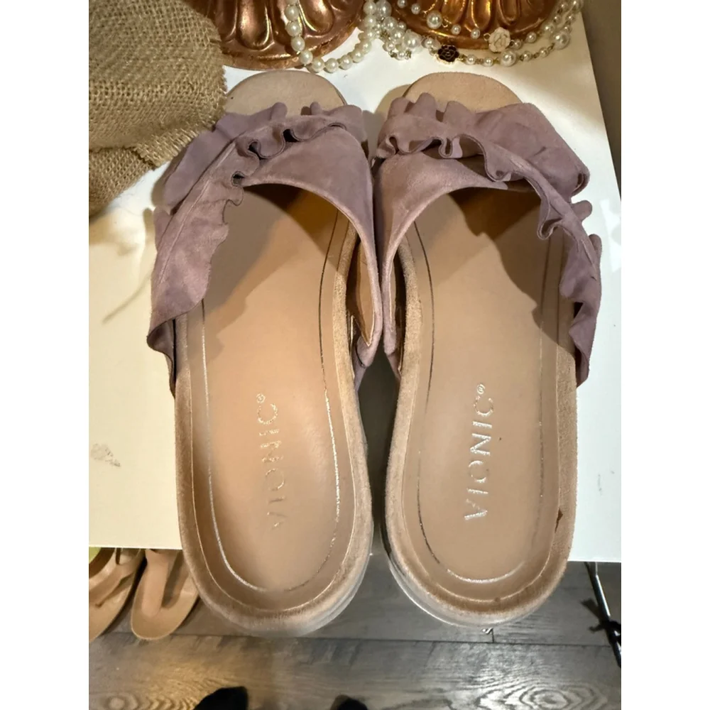 Vionic Azalea Slide Mauve - Picture 5 of 6